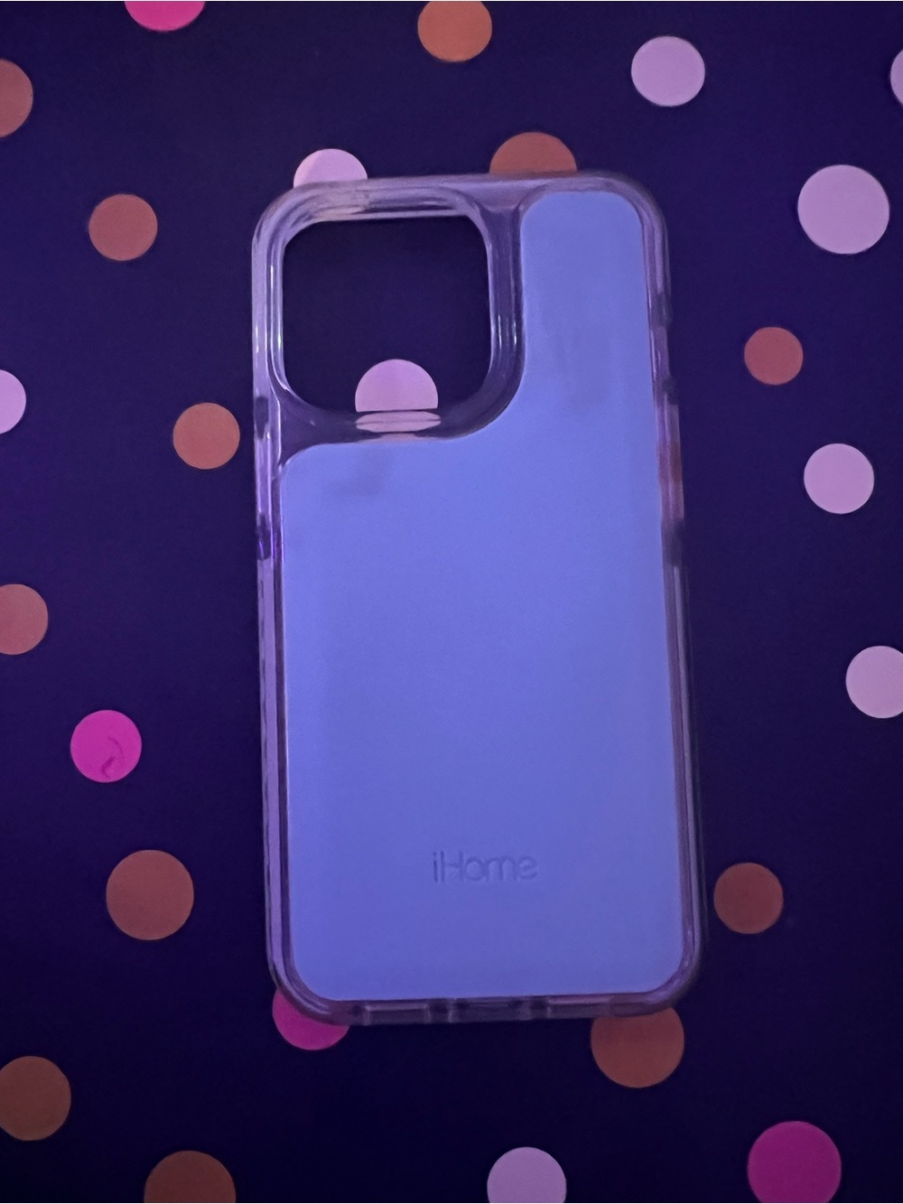 iHome Clear baby blue Slim Bumper Phone Case